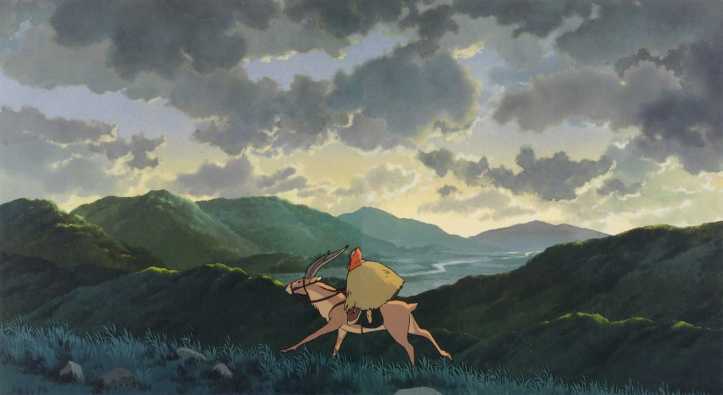 Princess Mononoke's Journey to the West Landscape