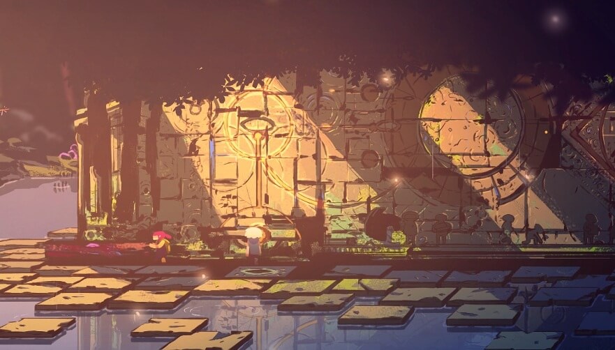 Voyage the game's dramatic artwork