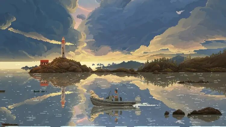 Cast n Chill Watcher's Point pixel art