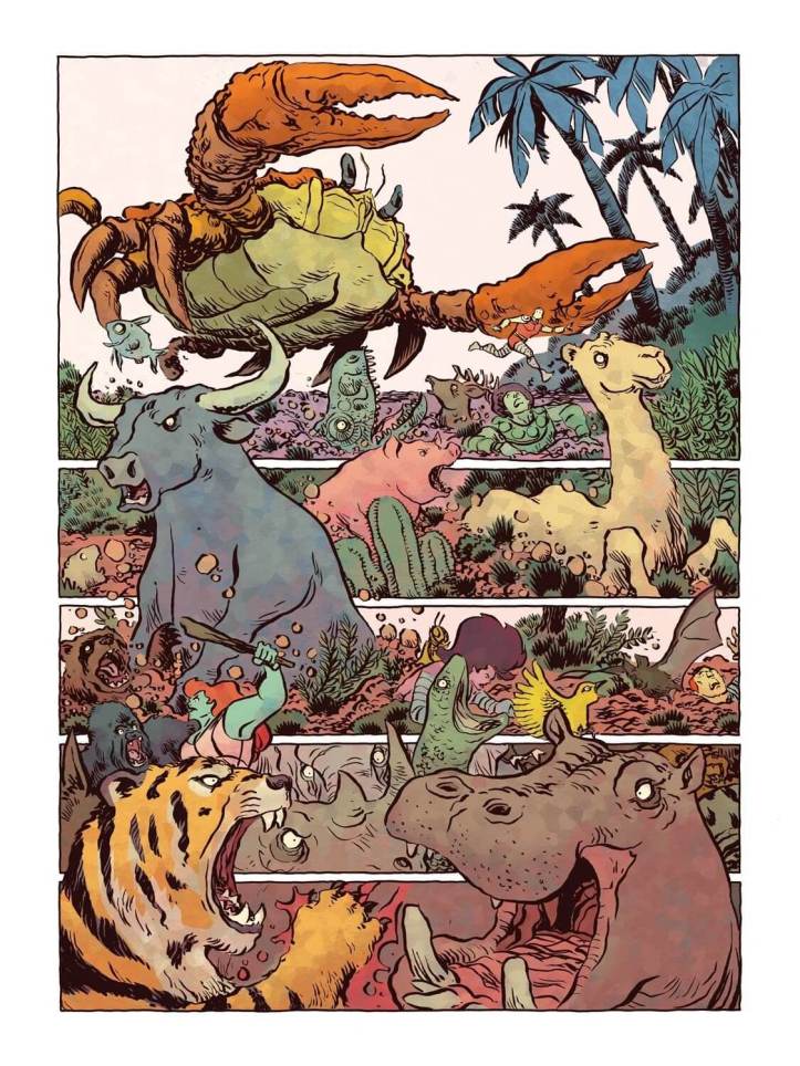 Art from Jesse Lonergan's DROME work