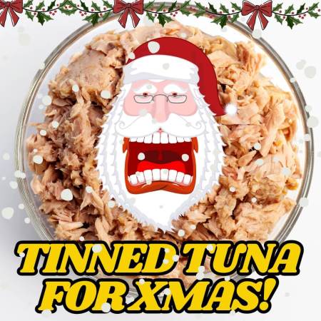 Santa's Tinned Tuna for Christmas