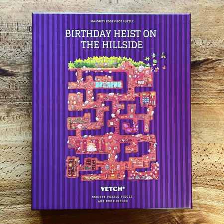 Birthday Heist on the Hillside Yetch jigsaw puzzle