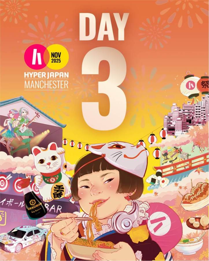 Day 3 of Hyper Japan in Manchester