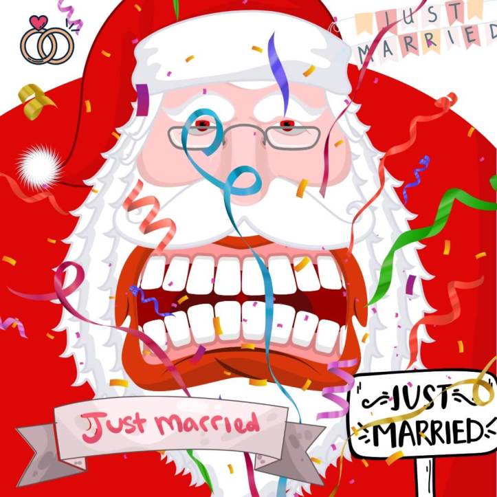 Santa Claus just got married