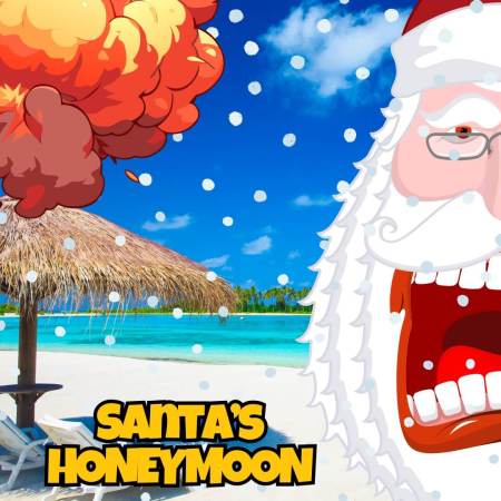 Santa's Honeymoon with beaches, snow, and explosions