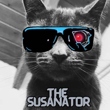 The Susanator (a Terminator cat)