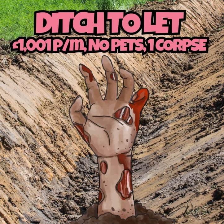 Ditch to Let: Monthly Cost and Only One Rotting Corpse