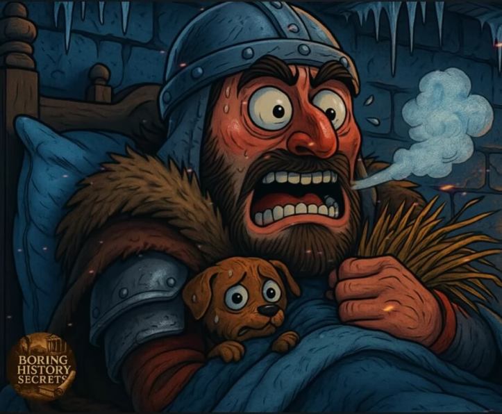 A photo from a Boring History Secrets AI sleep video