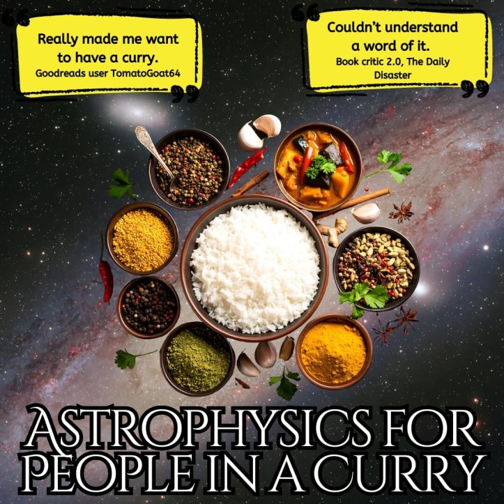 Astrophysics for People in a Curry