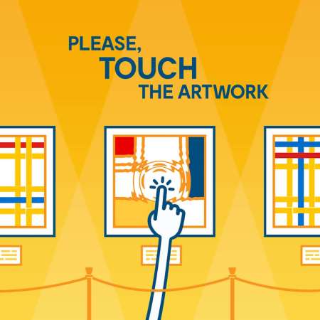 Please, Touch the Artwork puzzle game