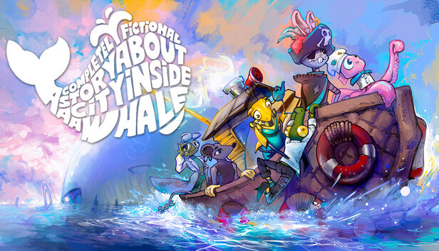 Artwork for A Completely Fictional Story About a City Inside a Whale