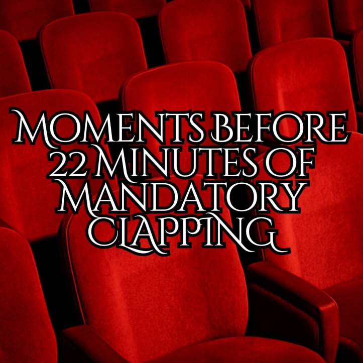 Cannes Film Festival standing ovation clapping