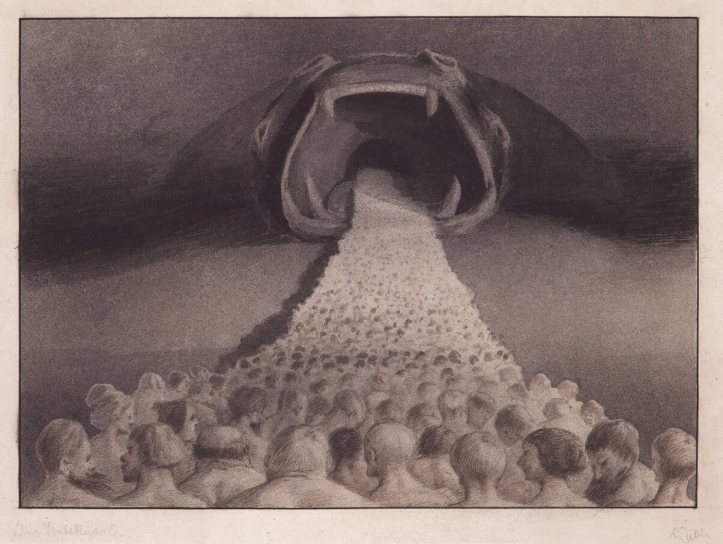 Into the Unknown by Alfred Kubin