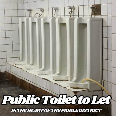 Public toilet to rent for tenants