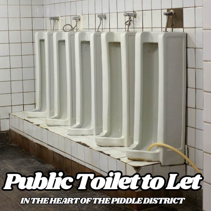 Public toilet to rent for tenants