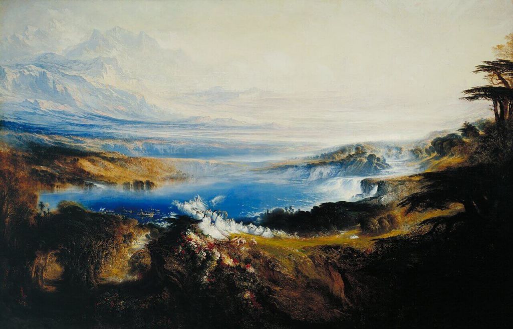 John Martin's The Plains of Heaven