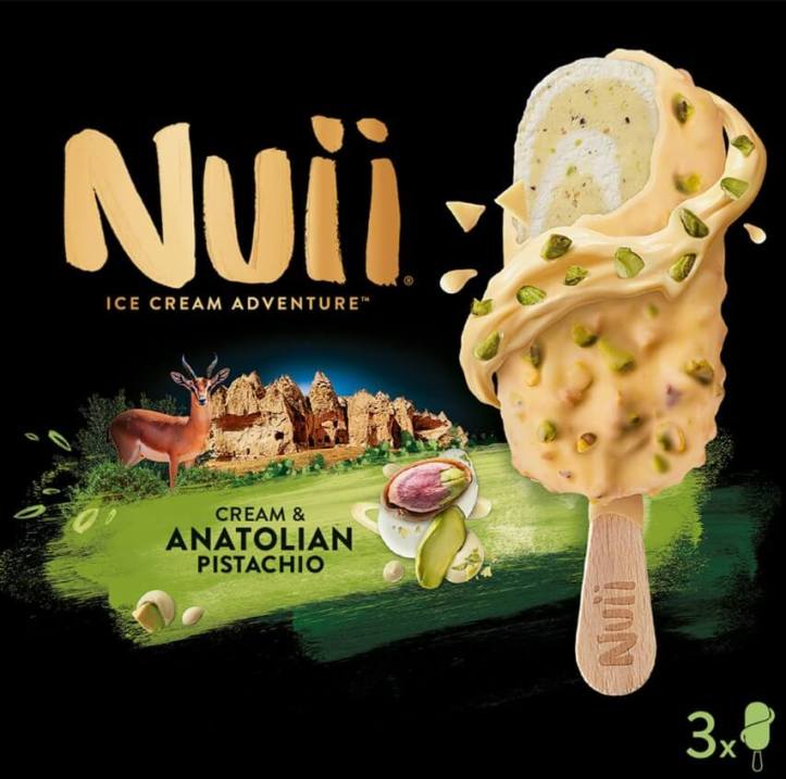 Nuii Ice cream and Anatolian Pistachio