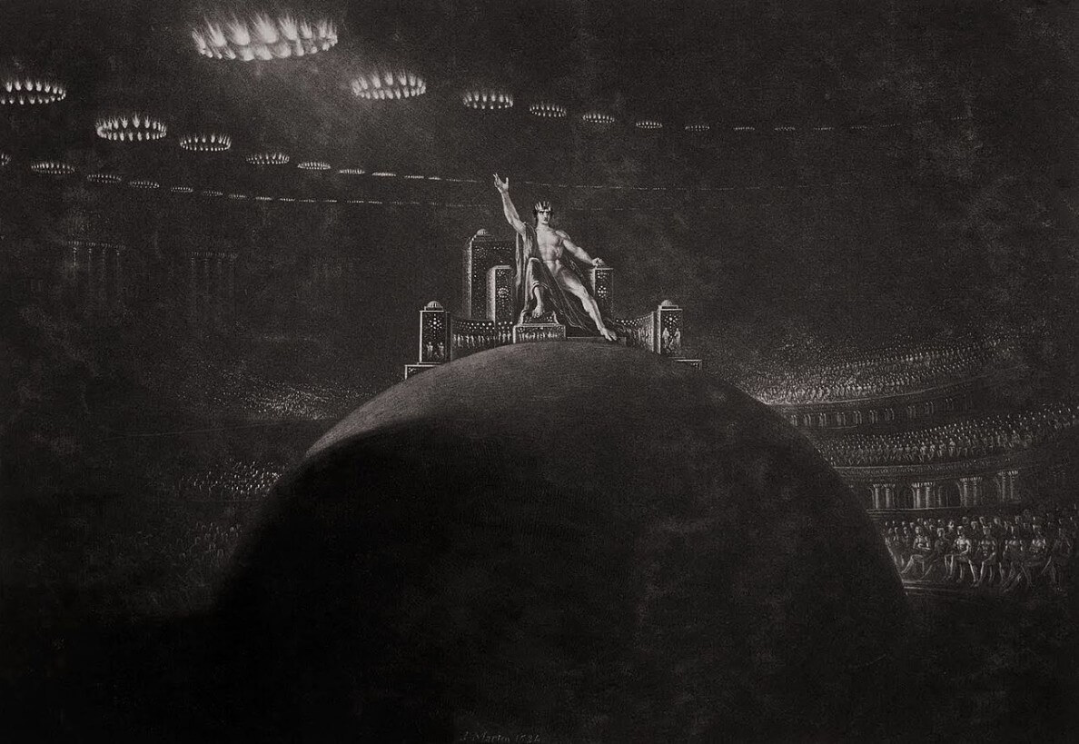 Satan Presiding at the Infernal Council by John Martin