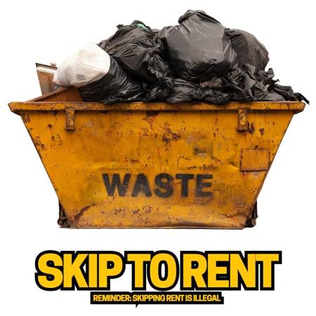 Skip to rent for skint tenant