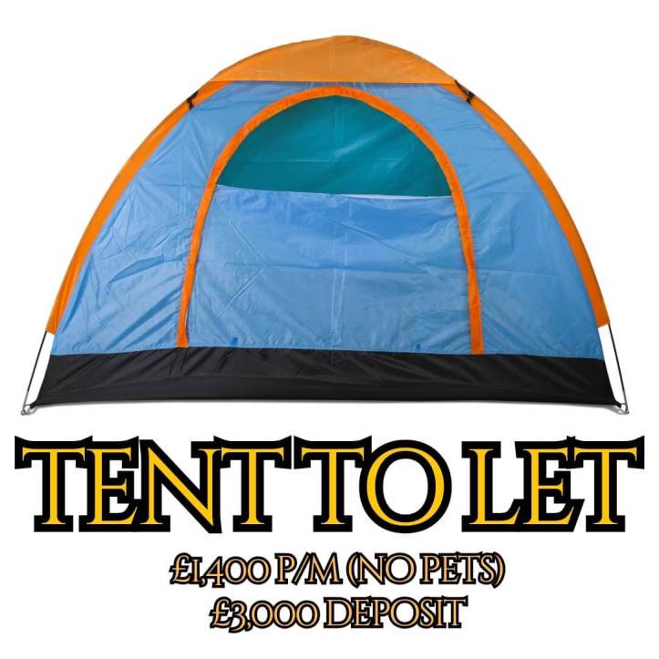 Tent to let - rental property