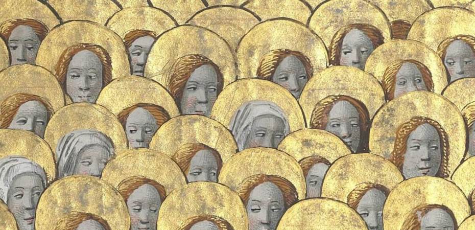 All the Saints in the Book of Hours by Jean Colombe