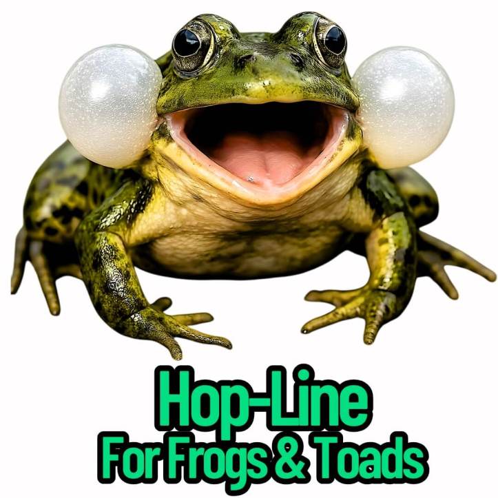 Hop-Line helpline for frogs and toads