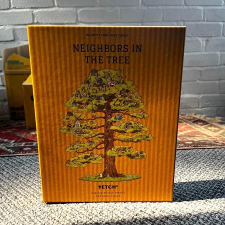 Neighbors in the Tree jigsaw by Yetch Studio