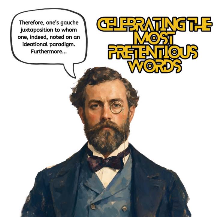 Celebrating the most pretentious words