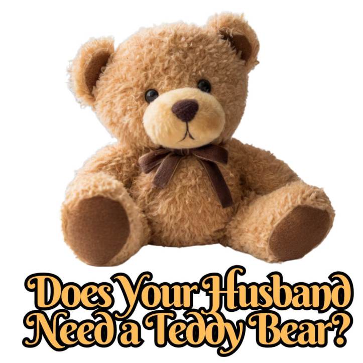 Does your husband need a teddy bear?