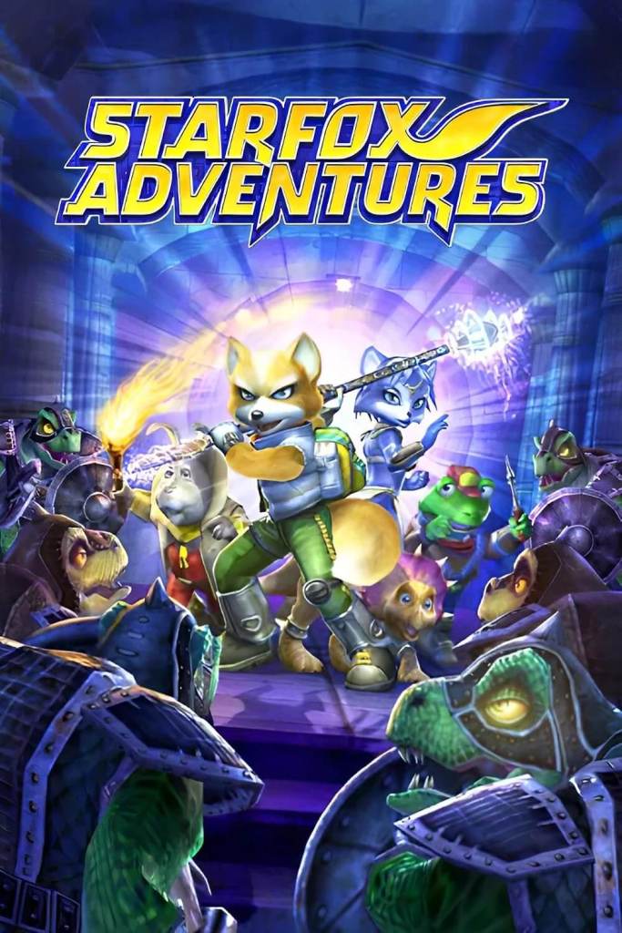 Star Fox Adventures the action-adventure game